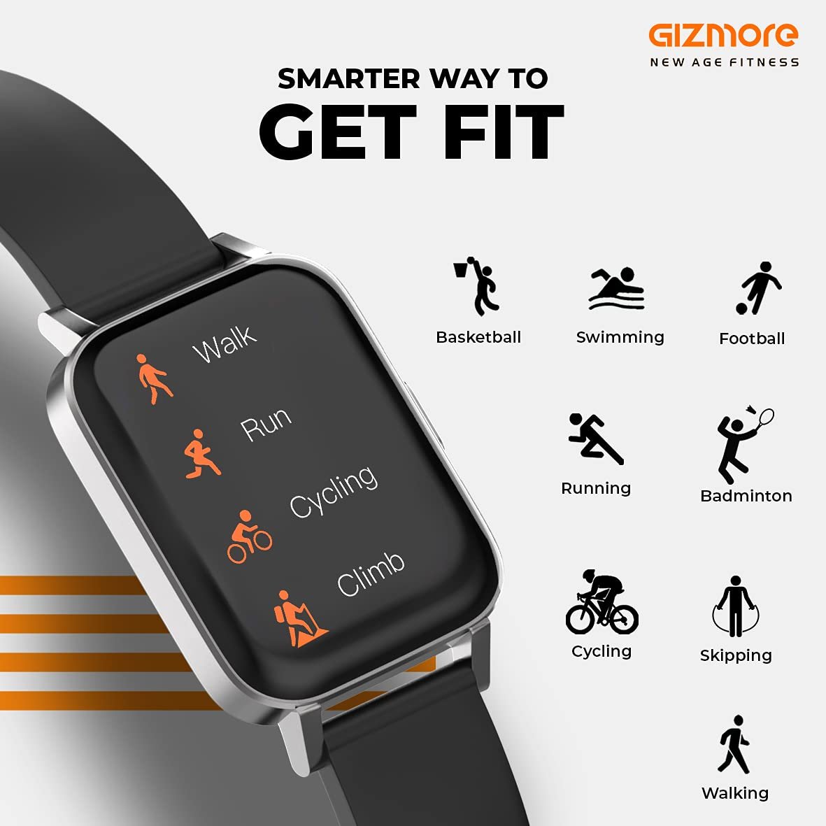How to Connect Gizmore Gizfit Plasma Smartwatch with Phone. - YouTube