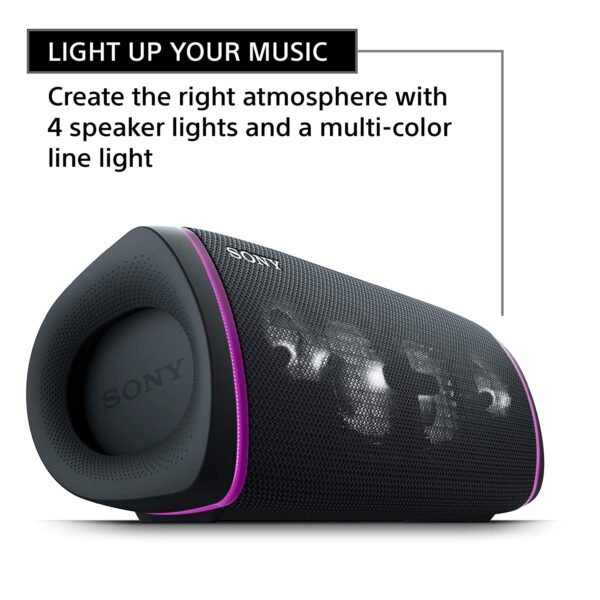 Sony SRS-XB43 Wireless Extra Bass Bluetooth Speaker (Black) - Image 5