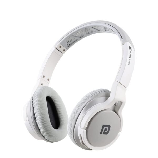 Portronics Muffs M1 Wireless Bluetooth Over Ear Headphone(White)