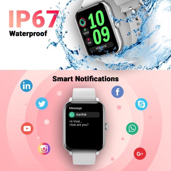 Fire-Boltt Ninja Calling 1.69" (4.29cm) Bluetooth Calling Smart Watch - Image 9