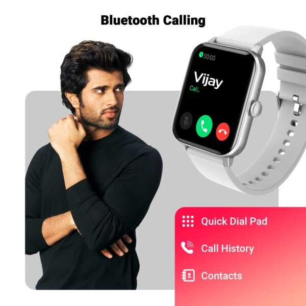 Fire-Boltt Ninja Calling 1.69" (4.29cm) Bluetooth Calling Smart Watch - Image 4