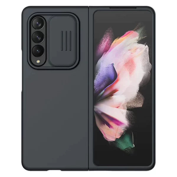 CamShield Silky silicone case for Samsung Galaxy Z Fold 3 (Black)