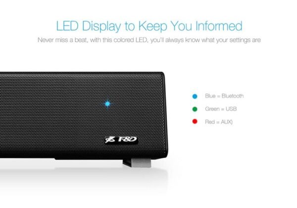 F&D  E200 Plus Sound Bar Speakers (Black) - Image 3