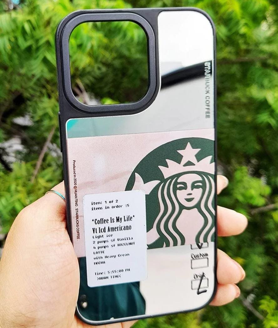 Buy Emble Starbucks Designer Printed Silicone Case For IPhone 14