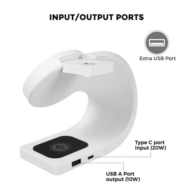 UltraProlink UM1006ZW 4-in-1 Wireless Charging Dock - Image 3