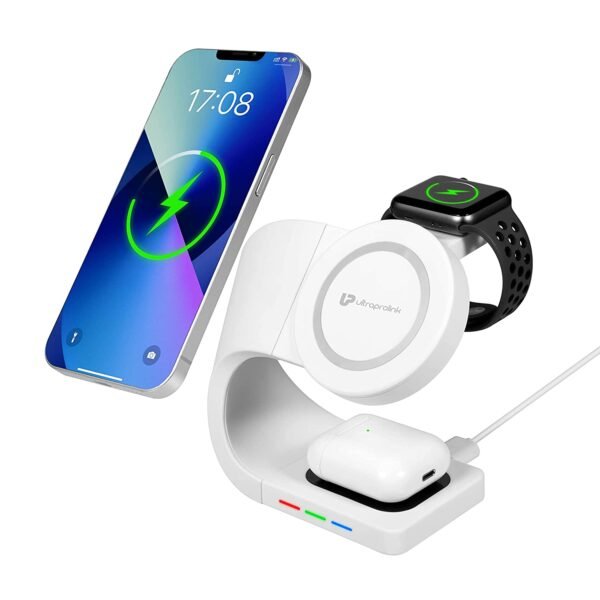 UltraProlink UM1006ZW 4-in-1 Wireless Charging Dock