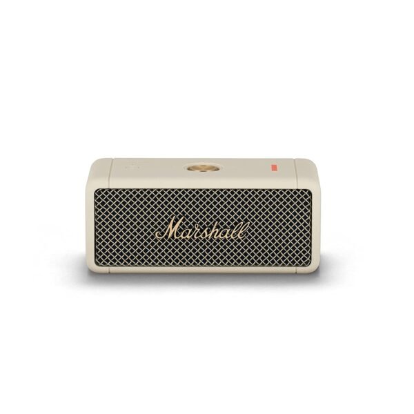 Marshall Emberton 20 Watt Wireless Bluetooth Portable Speaker (Cream)