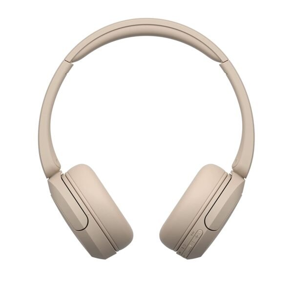 Sony WH-CH520, Wireless On-Ear Bluetooth Headphones with Mic, Upto 50 Hours Playtime, DSEE Upscale, Multipoint Connectivity/Dual Pairing,Voice Assistant App Support for Mobile Phones (Beige) - Image 5