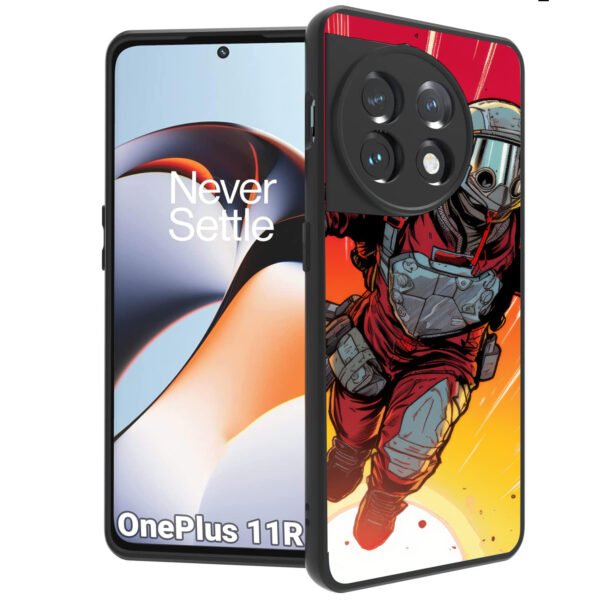 OnePlus 11R Customised Cyberpunk Astronaut Backcover