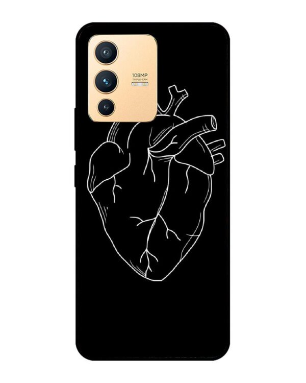 Vivo V23 Pro Heart Customised Backcover