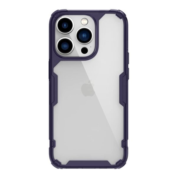 Nillkin Case for Apple iPhone 14 Pro Nature TPU Pro Border (Deep Purple)